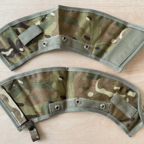BRITISH ARMY OSPREY MKIV Full Collar Cover LEFT & RIGHT MTP Camo Surplus B12