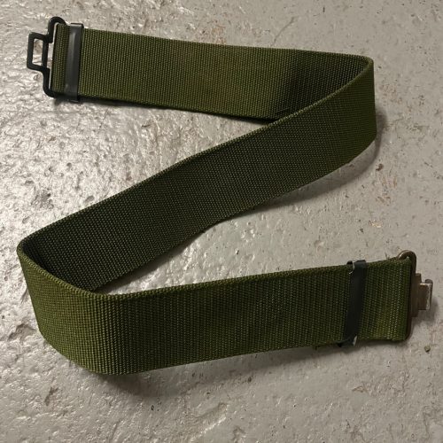BRITISH ARMY 32" S95 CANVAS WORKING BELT DRESS BELT Issued Surplus (B11)
