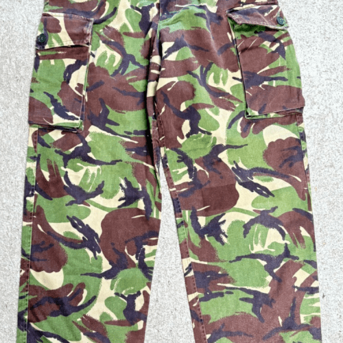 BRITISH ARMY TEMPERATE TROUSERS DPM Camo 30"W 33"L GRADE 1 Issued SURPLUS (B2)