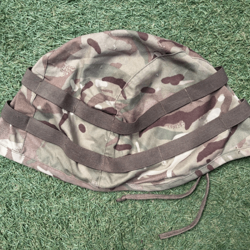 BRITISH ARMY MK7 HELMET COVER Small / Medium MTP Camouflage Military Surplus B9