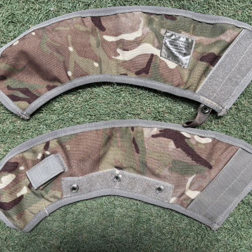 BRITISH ARMY MTP Camo OSPREY MK5 COLLAR FULL COVER L+R GRADE 1 Issued Surplus B7