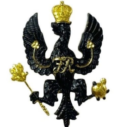 Kings Royal Hussars Black Beret Cap Badge British Army Issued Military Insignia