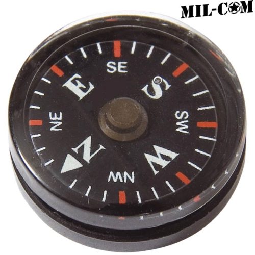 MIL-COM BUTTON COMPASS COMPACT LIGHTWEIGHT HIKING ARMY WILD CAMPING SURVIVAL