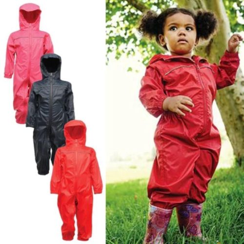 Childrens Regatta Puddle Rain Suit Waterproof Rainsuit BOYS GIRLS KIDS