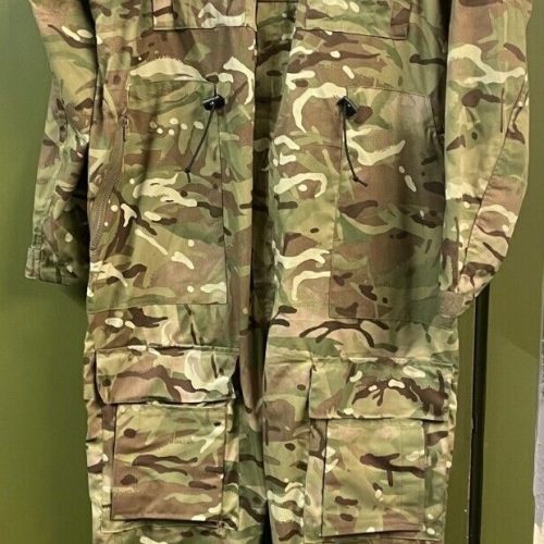 British Army MTP CAMO AFV CREWMAN EXERCISE COVERALL OVERALLS All Sizes Surplus
