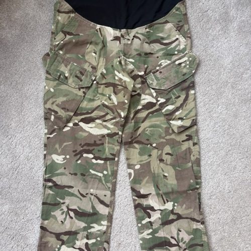 British Army Maternity Trousers MTP Camo PCS 75/72/88 28 inch Waist Womens (1V)