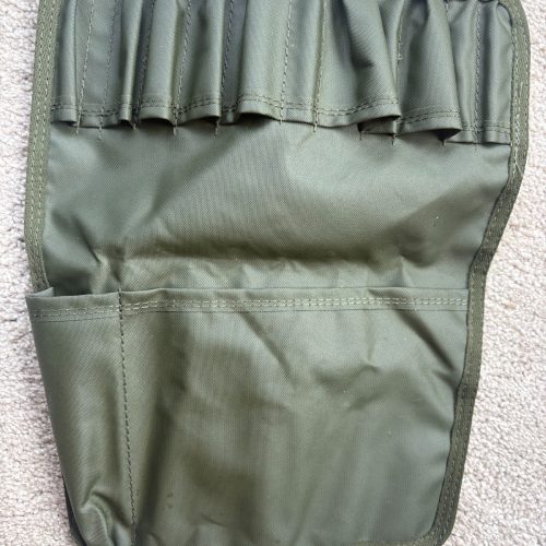 British Army Green Rifle Small Arms Maintenance Cleaning Kit Tool Roll Pouch