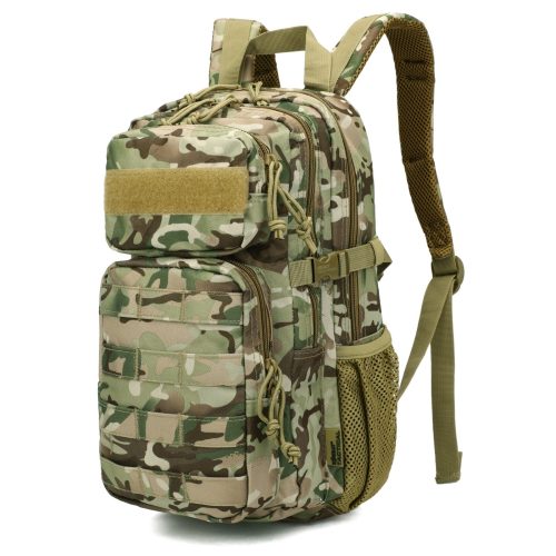 Kids Junior Molle Assault Pack Army Cadet Rucksack Boys Camo School Bag Backpack