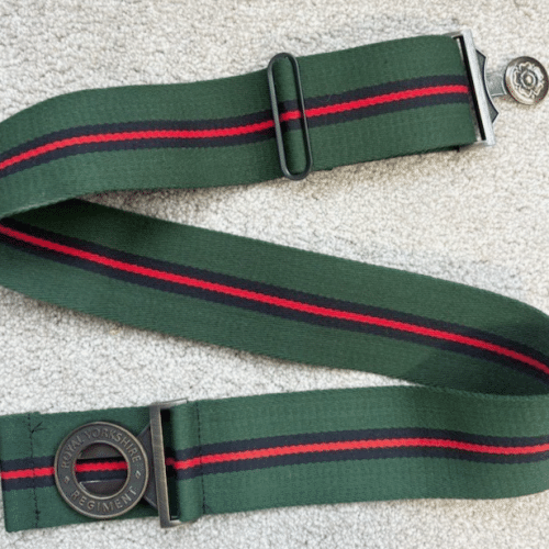 British Army Royal Yorkshire Regiment Stable Belt Size Large