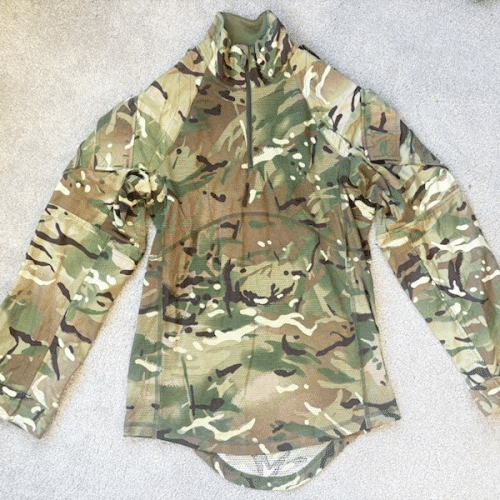 British RAF UBAC FR Combat Shirt CR2 MTP Camo Size Medium Armour Top Army (2A)