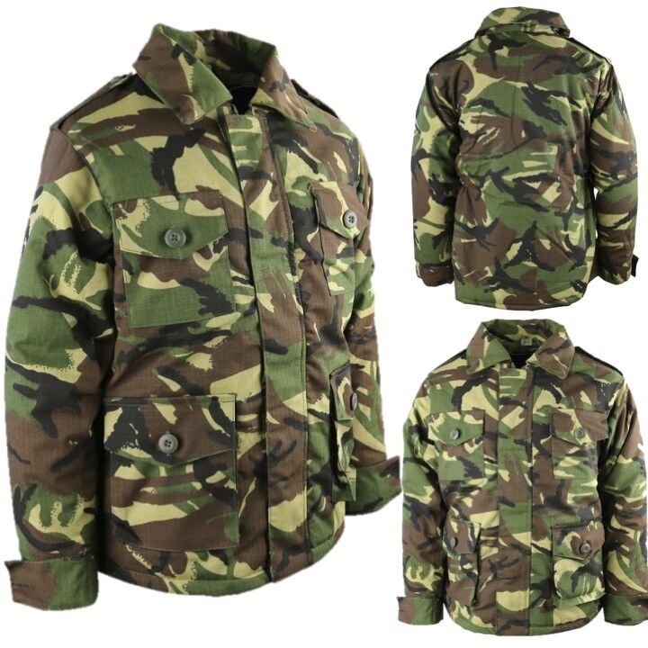 BOYS-ARMY-SOLDIER-OUTFIT-TROUSERS-T-SHIRT-PADDED-COAT-KIDS-3-13-YRS-DPM-CAMO-225966355060-4