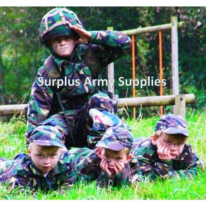 Kids-Army-Camo-Cap-Boys-Girls-Ripstop-Hat-MTP-DPM-BTP-SAS-Black-Urban-Camouflage-232490707790-2