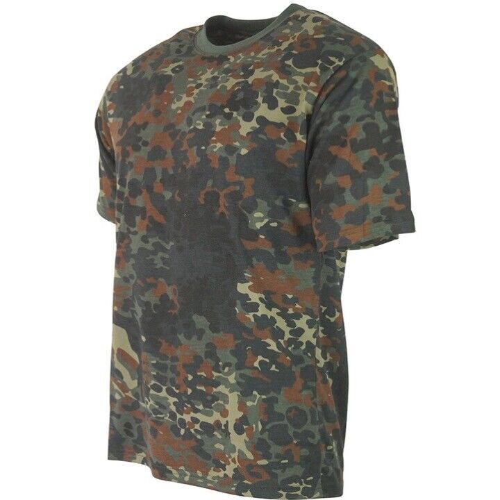 MENS-ARMY-T-SHIRT-S-3XL-FLECKTARN-CAMOUFLAGE-German-Bundeswehr-Camo-225162977990-2