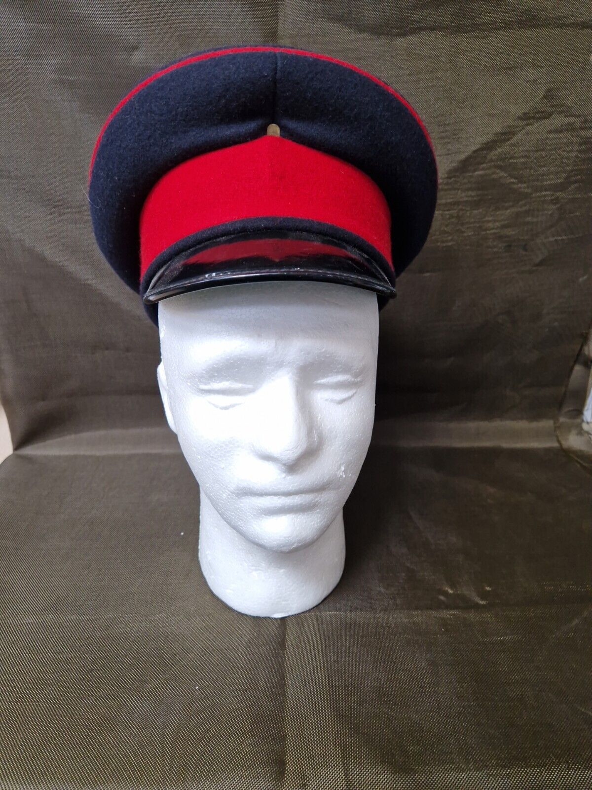 BRITISH ARMY NO2 DRESS Uniform HAT NAVY BLUE 53CM PARADE Military Issue ...