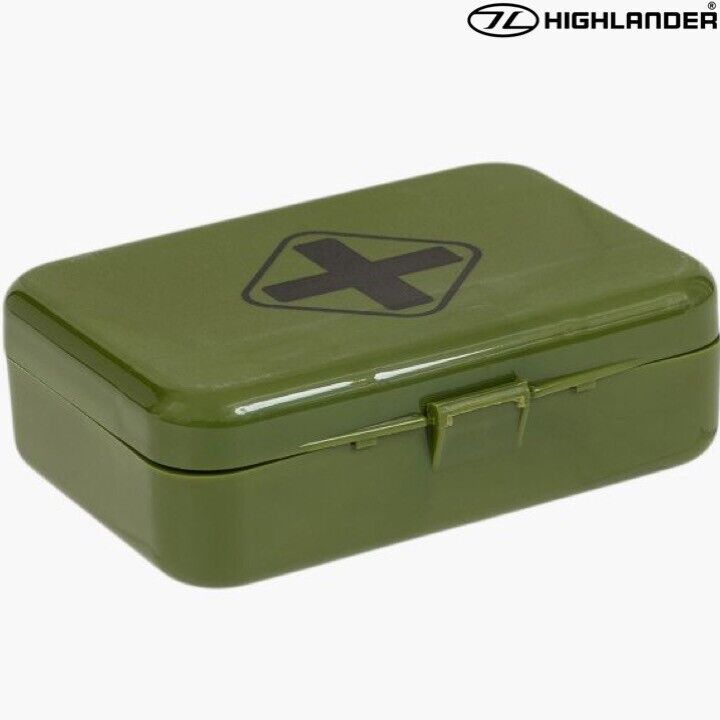 HIGHLANDER-ARMY-CADET-FIRST-AID-KIT-CASE-9pc-SURVIVAL-HIKING-EMERGENCY-FIELD-234632153541-3