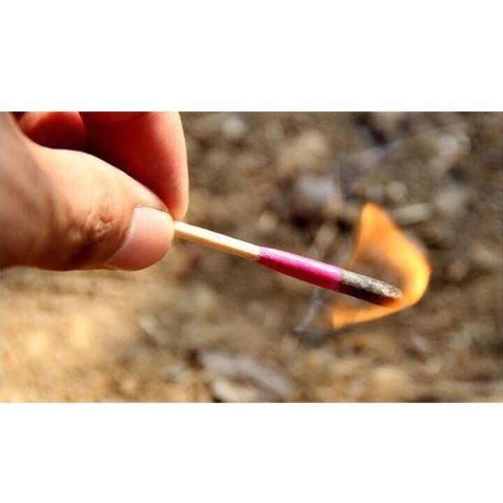 SURVIVAL-WINDPROOF-MATCHES-x20-WATERPROOF-CASE-Army-Preppers-WILD-CAMPING-225798052331-3