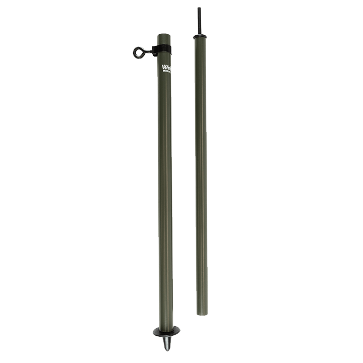 WEB-TEX TWIST LOCK EXTENDABLE BIVI POLE 50cm - 90cm TARP TENT BASHA ...