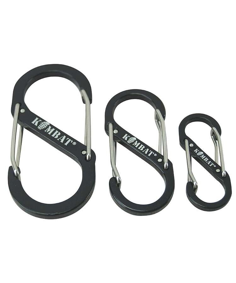 3pk-S-Shape-Carabiner-Set-Keyring-Clip-3-Sizes-Multipack-Dual-Spring-Clip-225852237652-2