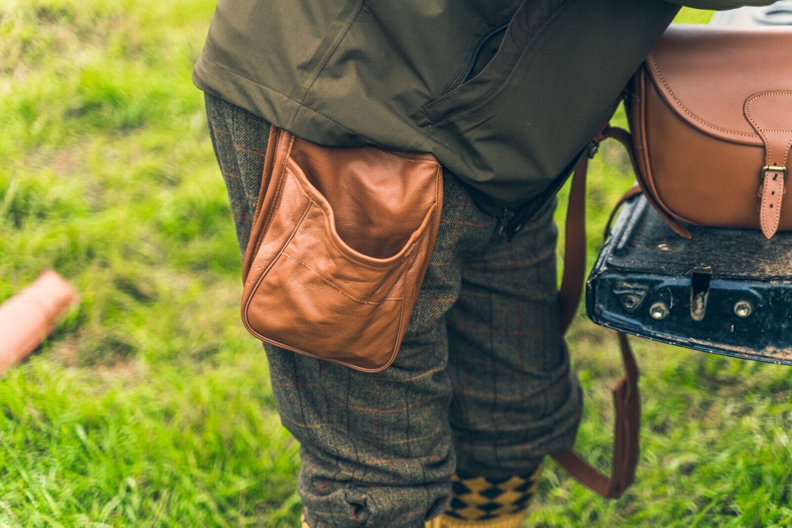 JACK-PYKE-TAN-LEATHER-CARTRIDGE-POUCH-BAG-HOLDS-X50-CLAY-SHOOTING-HUNTING-325519911252-2