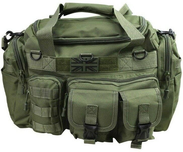 Variation-of-ARMY-CAMO-SAXON-HOLDALL-BAG-35-LITRE-WEEKEND-TRAVEL-CADET-BAG-MTP-BTP-BLACK-CAMO-225884299692-446c