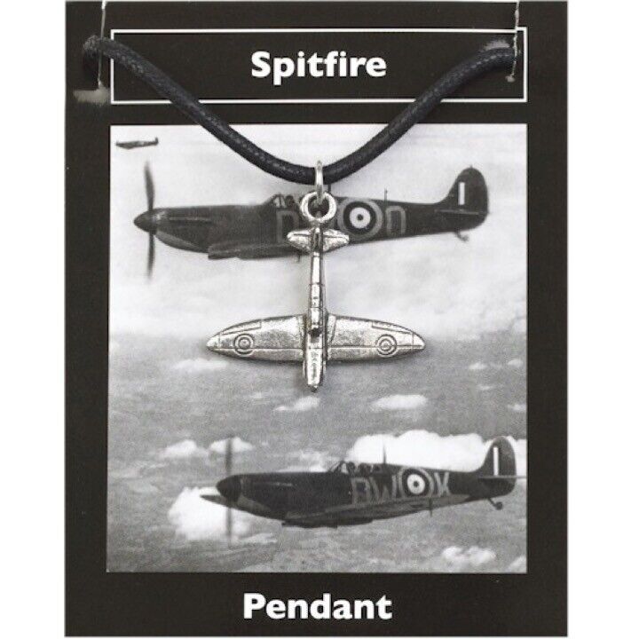 Variation-of-MILITARY-WW2-RAF-SPITFIRE-PENDANT-NECKLACE-MENS-KIDS-GIFT-ARMY-BATTLE-OF-BRITAIN-234969275282-3467
