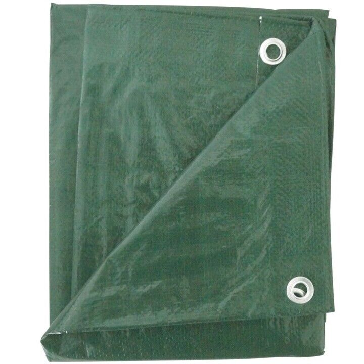 Waterproof-Tarpaulin-Groundsheet-Wild-Camping-Tent-Caravan-Cover-Army-Green-225966586822-2