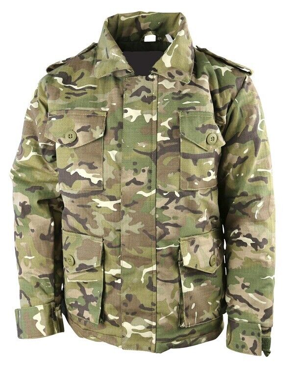 BOYS-ARMY-OUTFIT-TROUSERS-T-SHIRT-PADDED-COAT-CAP-DOG-TAGS-PAINT-KIDS-BTP-CAMO-225793779844-5