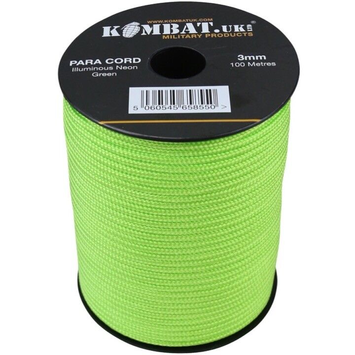 Variation-of-100m-Army-Para-Cord-Reel-Safety-Guide-Rope-Neon-Green-Orange-3mm-Basha-Tent-225967516364-2e36