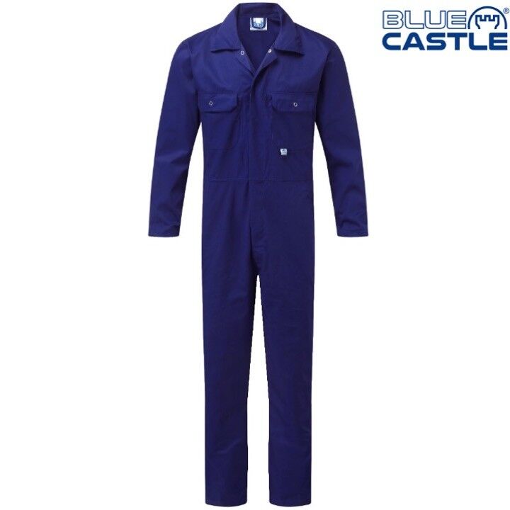 BLUE-CASTLE-STUD-FRONT-COVERALLS-MENS-36-54-CHEST-WORKWEAR-OVERALLS-BOILERSUIT-233282333625-2