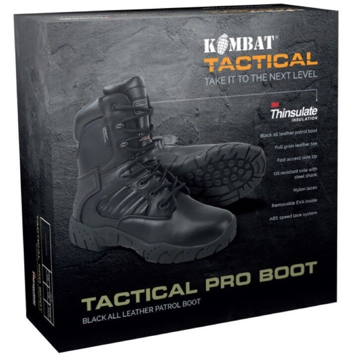 TACTICAL-PRO-BOOTS-LEATHER-MOD-BLACK-MENS-6-12-WORKWEAR-BOOT-ARMY-CADET-FOOTWEAR-235353896985-5