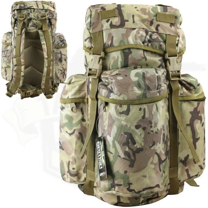 British Army Cadet Rucksack 30 Litre Daysack MTP BTP Camo School Bag Camouflage Tactical Direct