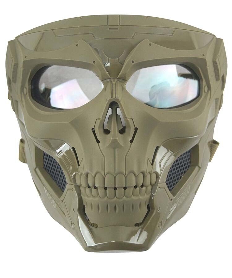SAND-SKULL-MESSENGER-FACE-MASK-AIRSOFT-PAINTBALLING-STEEL-VENTILATED-GRID-MESH-225881653166-3