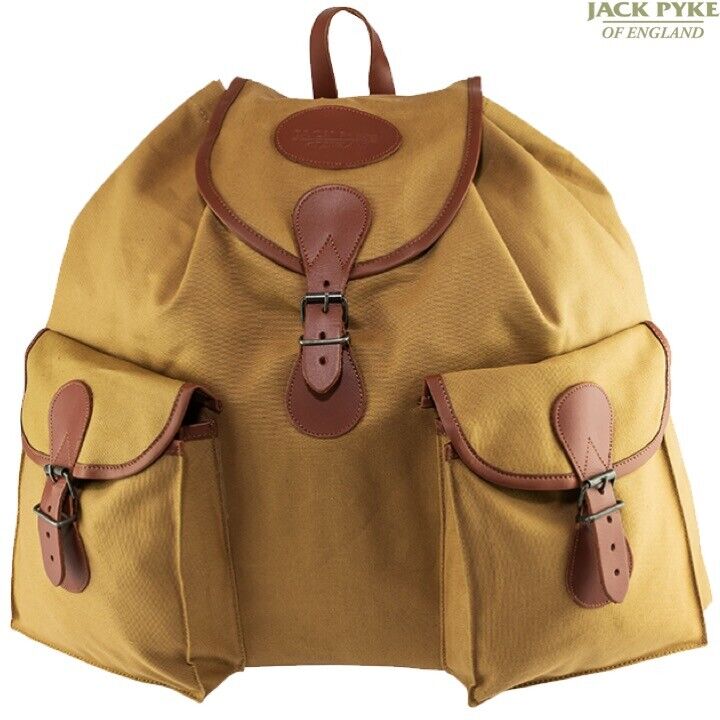 Variation-of-JACK-PYKE-CANVAS-ROE-SACK-BAG-50-LITRE-CAPACITY-LEATHER-STRAPS-SHOOTING-HUNTING-325831643676-52a8