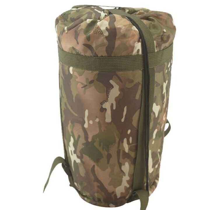 BRITISH-ARMY-CADET-SLEEPING-BAG-SYSTEM-220cm-7-WATER-RESISTANT-CAMO-CAMPING-235187391337-2