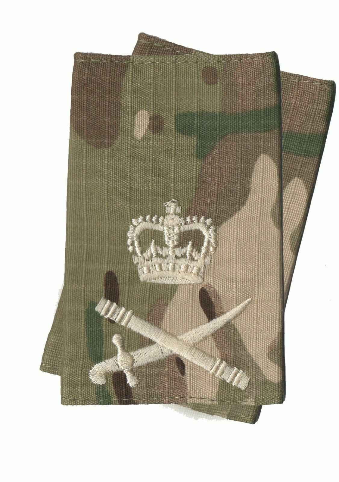 Variation-of-PAIR-OF-MTP-CAMO-RANK-SLIDES-EPAULETTES-IVORY-THREAD-BRITISH-ARMY-ALL-RANKS-233759820907-97e5