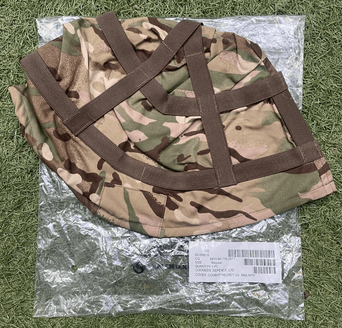 BRITISH ARMY MK6 HELMET COVER MTP Camo BRAND NEW Genuine Issued ...