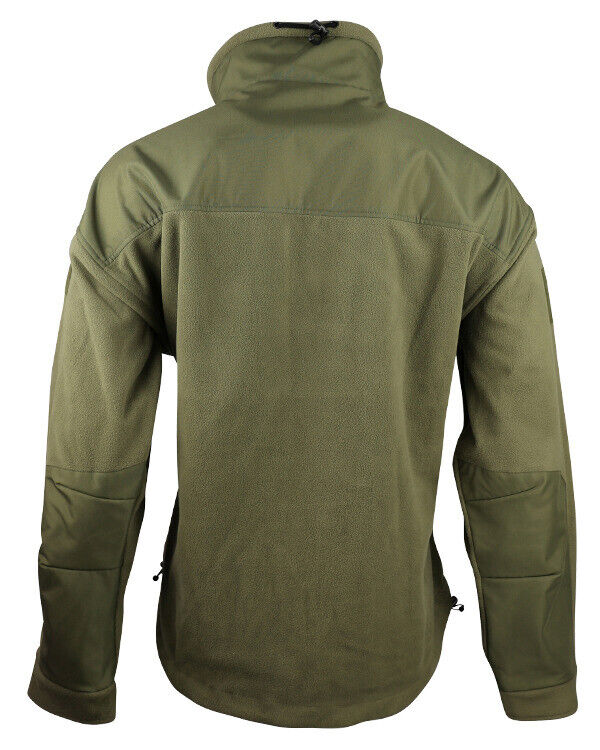 DEFENDER-TACTICAL-FLEECE-JACKET-MENS-S-3XL-ZIP-HEAVYWEIGHT-THERMAL-FLEECE-GREEN-225991813358-2