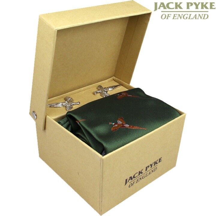 JACK-PYKE-PHEASANT-TIE-HANKY-CUFFLINKS-GIFT-SET-MENS-SUIT-SHOOTING-HUNTING-325884107688-2