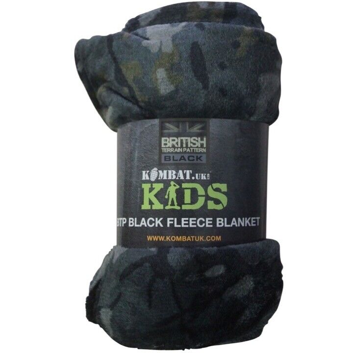 KIDS-ARMY-SAS-BLACK-CAMO-CAMOUFLAGE-BLANKET-SUPER-SOFT-FLEECE-CAMO-BOYS-BEDROOM-225881074978-3