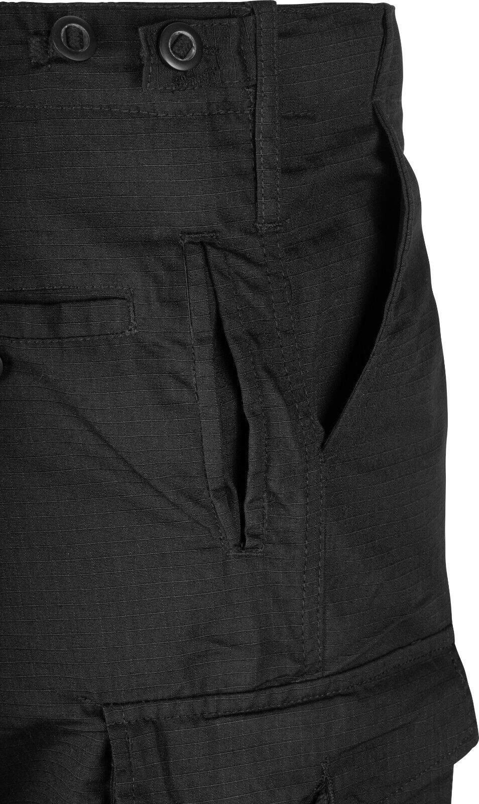 MIL-COM-MOD-POLICE-PATTERN-COMBAT-TROUSERS-MENS-28-42-RIPSTOP-BLACK-WORKWEAR-325971060528-5