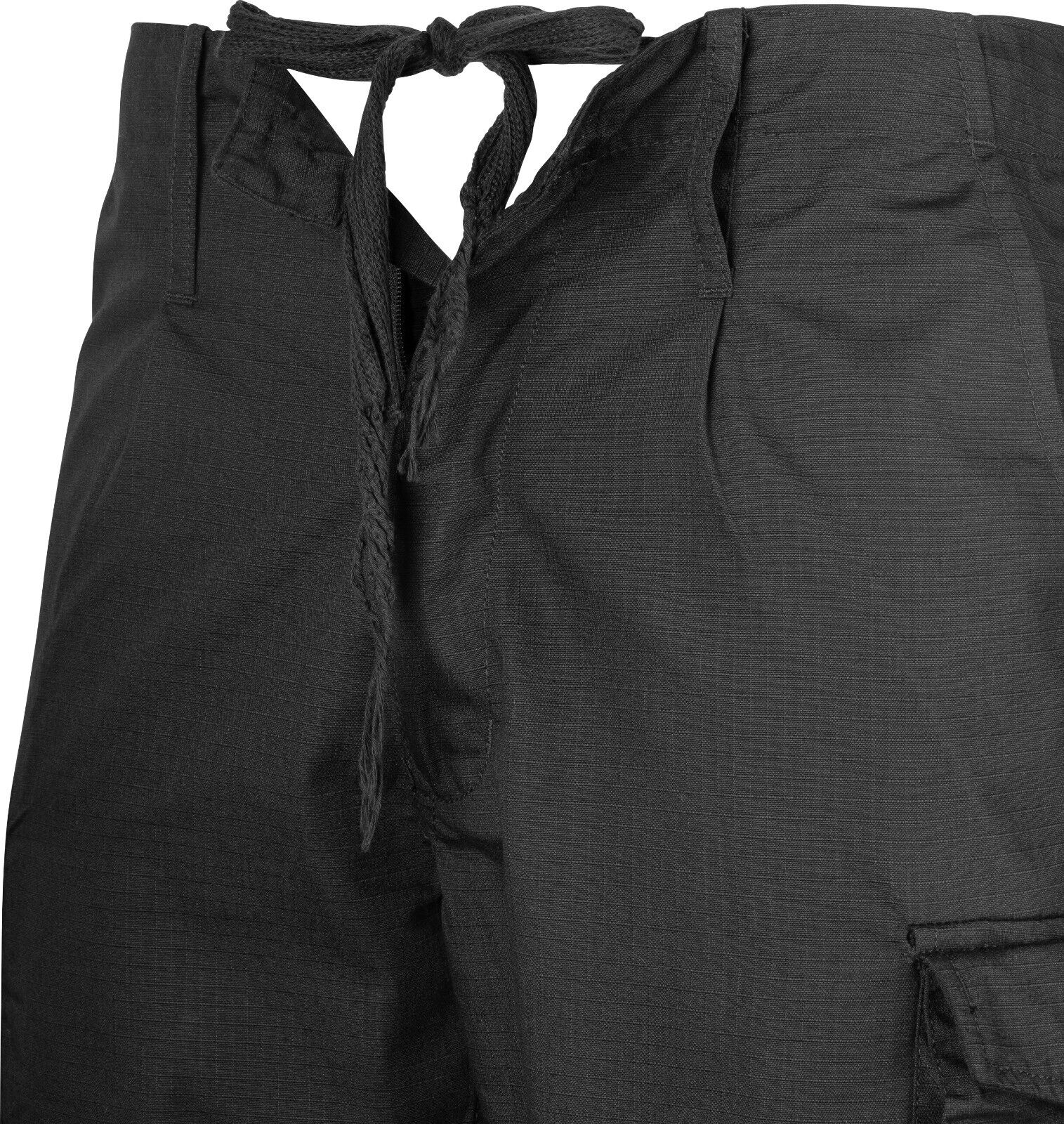 MIL-COM-MOD-POLICE-PATTERN-COMBAT-TROUSERS-MENS-28-42-RIPSTOP-BLACK-WORKWEAR-325971060528-9