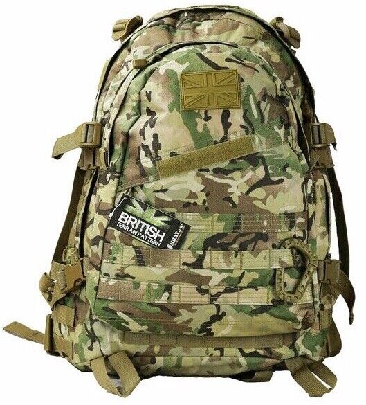 Variation-of-45L-Army-Spec-Ops-Rucksack-45-Litre-Patrol-Daysack-Travel-Cabin-Bag-Camo-Black-225617287008-6b33