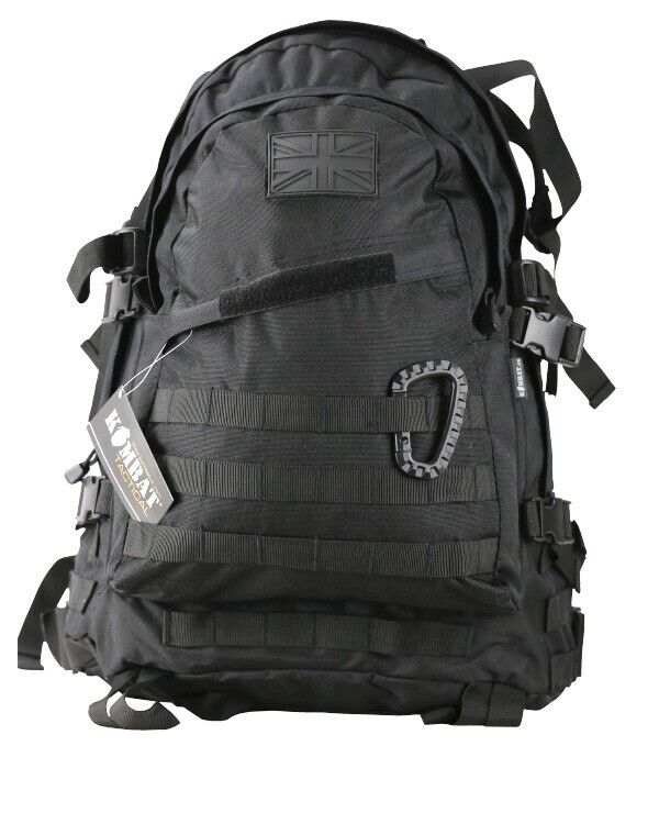 Variation-of-45L-Army-Spec-Ops-Rucksack-45-Litre-Patrol-Daysack-Travel-Cabin-Bag-Camo-Black-225617287008-8993