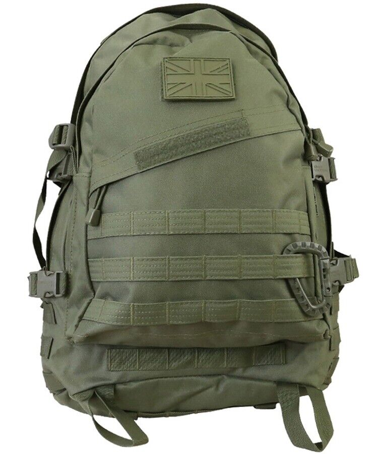 Variation-of-45L-Army-Spec-Ops-Rucksack-45-Litre-Patrol-Daysack-Travel-Cabin-Bag-Camo-Black-225617287008-9012