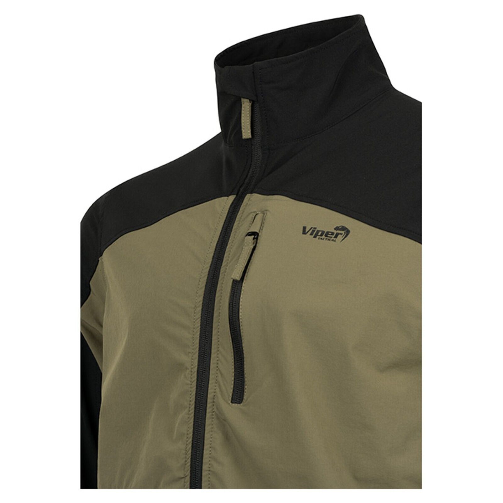 VIPER-TACTICAL-Lightweight-Softshell-Jacket-Mens-Stretch-Comfort-Coat-GREEN-235241104869-5