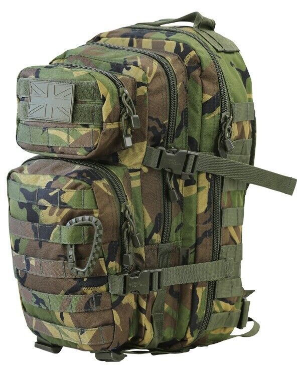 Variation-of-28L-Molle-Assault-Pack-Army-Cadet-Rucksack-3-Tier-Daysack-Bag-MTP-SAS-BLACK-CAMO-233451503909-0347
