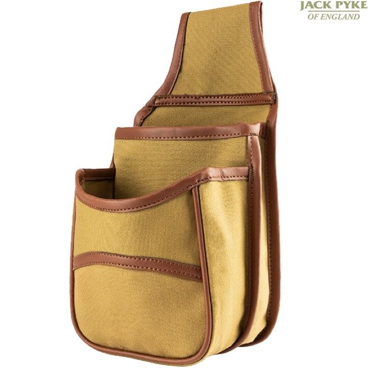 Variation-of-JACK-PYKE-CANVAS-CARTRIDGE-POUCH-BAG-x50-CAPACITY-BELT-ATTACH-SHOOTING-HUNTING-325519637209-9aca