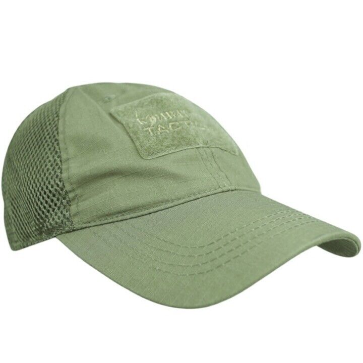 Variation-of-TACTICAL-FLEXI-FIT-MESH-CAP-ARMY-CAMO-SAND-BLACK-BASEBALL-HAT-RIPSTOP-PATCH-235393620739-8ff6